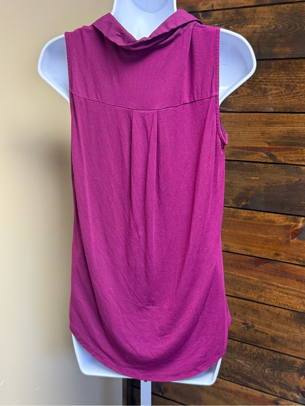 LOFT Womens Business Casual sleeveless V-Neck Utility Blouse Size M - Picture 3 of 7